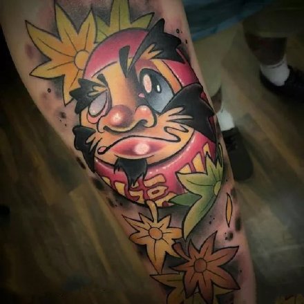 纹身达摩蛋 19款好看的日式达摩蛋纹身图案