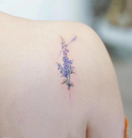 女生唯美的18款夏日小清新纹身图案