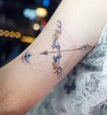 女生唯美的18款夏日小清新纹身图案