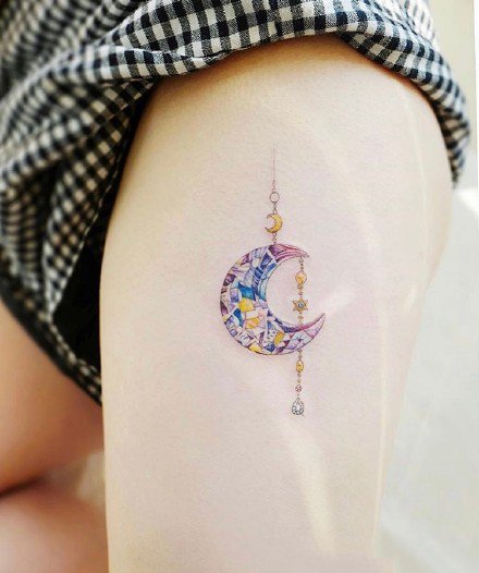 女生唯美的18款夏日小清新纹身图案