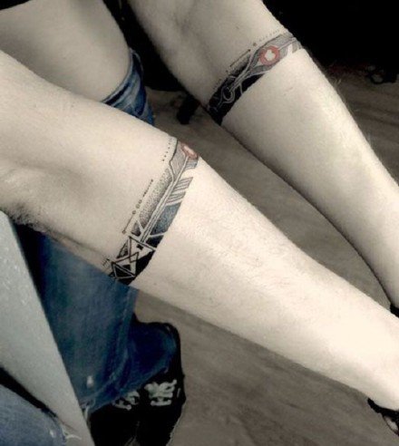 情侣闺蜜都适合的9款好看手臂小臂纹身图案