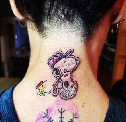 刺绣纹身 9款好看的刺绣纹身图片作品