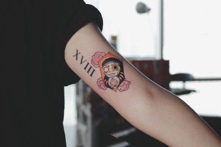 郑州纹身 9款达摩主题的纹身图片 郑州针武堂纹身作品