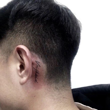 近期9款字母小图-大连水木堂纹身作品图案