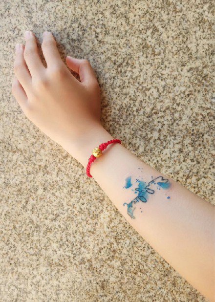 9款小清新简约纹身图片-宜昌黑胖纹身图案作品