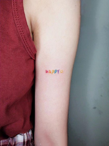 9款小清新简约纹身图片-宜昌黑胖纹身图案作品