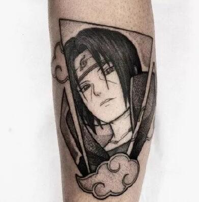 火影忍者纹身 26款鸣人带土卡卡西宇智波鼬等纹身图案