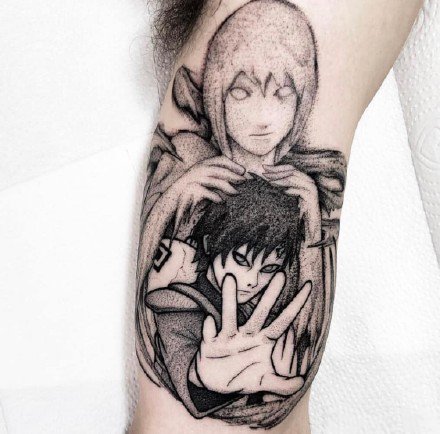 火影忍者纹身 26款鸣人带土卡卡西宇智波鼬等纹身图案