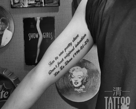 潮州纹身-广东潮州清刺青的几款纹身作品