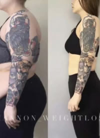 纹身胖了会变形吗 几款胖子纹身瘦了之后的效果对比图