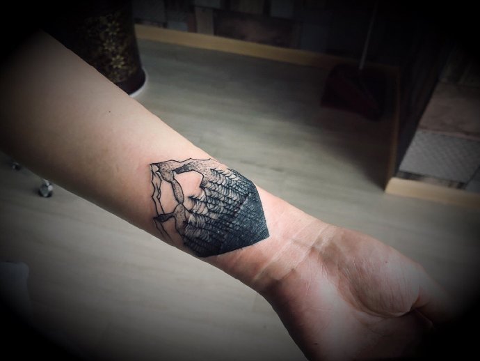 广元纹身 四川广元雁客刺青店纹身作品