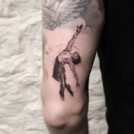 跳舞纹身 14款舞蹈主题的纹身图案