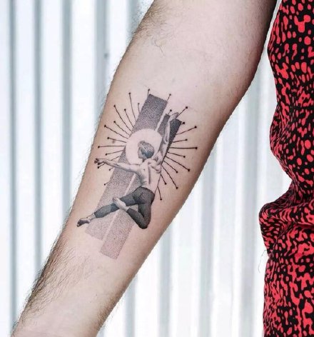 跳舞纹身 14款舞蹈主题的纹身图案