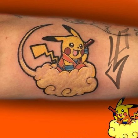 皮卡丘的纹身 9款可爱皮卡丘cosplay的纹身作品