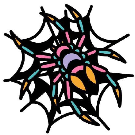 45款oldschool的彩色小清新纹身手稿图片(16/45)