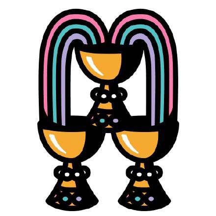 45款oldschool的彩色小清新纹身手稿图片(8/45)