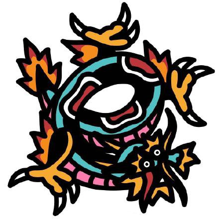 45款oldschool的彩色小清新纹身手稿图片(2/45)