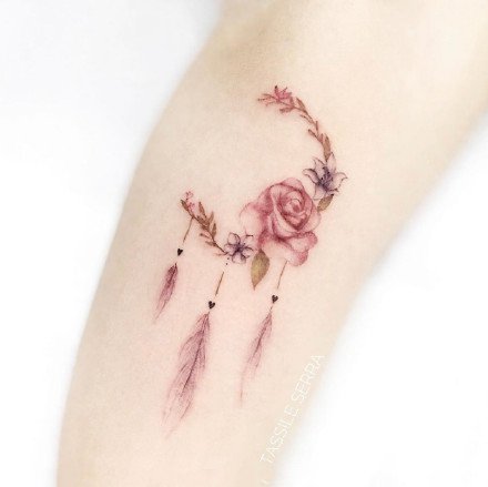 小清新女生纹身 唯美的9款女孩子的小清新纹身作品图片