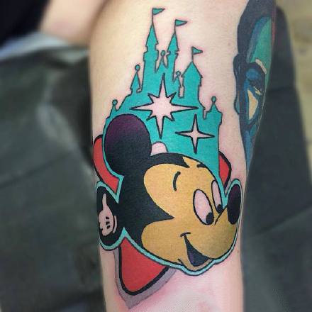 卡通米老鼠米奇的9款可爱纹身图案