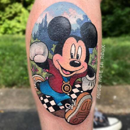卡通米老鼠米奇的9款可爱纹身图案