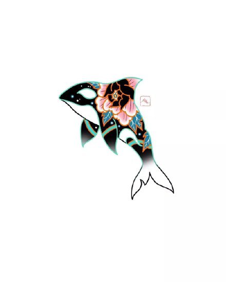 36款日式小图的纹身素材手稿图片(18/36)