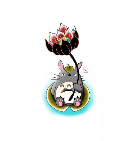 36款日式小图的纹身素材手稿图片(11/36)