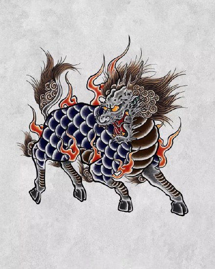 36款日式小图的纹身素材手稿图片(6/36)