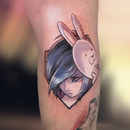 漫画东京喰种主题的一组东京食尸鬼的纹身作品图片