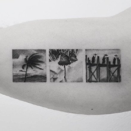 大臂内侧的18款纹身作品图片赏析