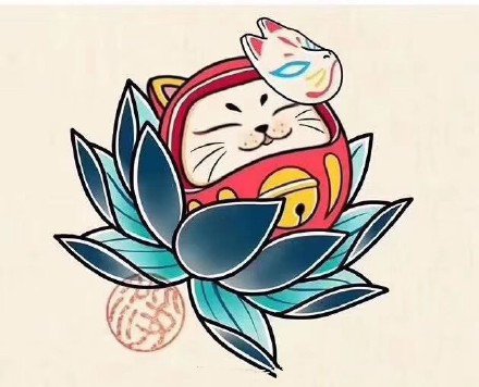 传统的36款小彩图纹身手稿图片(27/36)