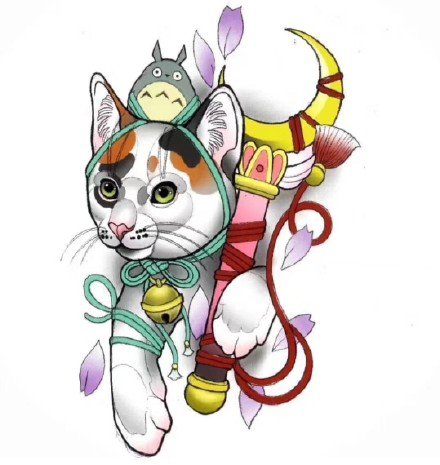 传统的36款小彩图纹身手稿图片(26/36)