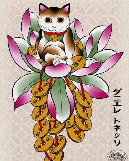 传统的36款小彩图纹身手稿图片(12/36)