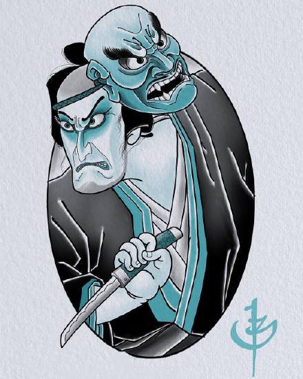 传统的36款小彩图纹身手稿图片(11/36)