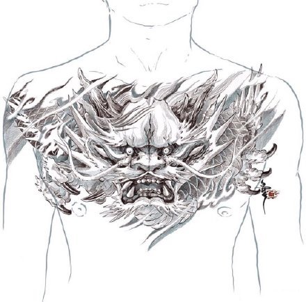 新传统的11款纹身效果图片赏析(1/11)