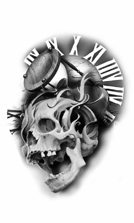 欧美写实的33款包臂纹身素材手稿赏析(28/33)