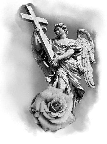 欧美写实的33款包臂纹身素材手稿赏析(26/33)