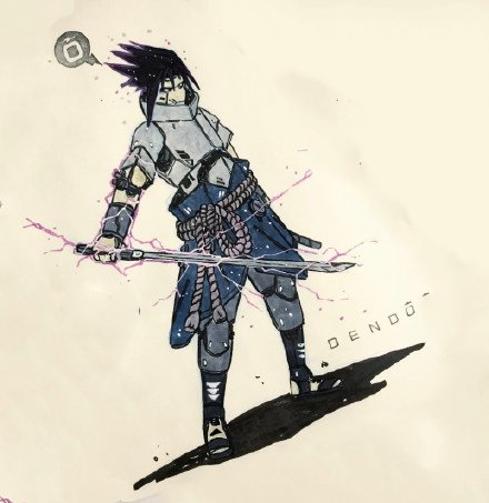 26款火影忍者的人物角色纹身手稿设计图片(22/26)