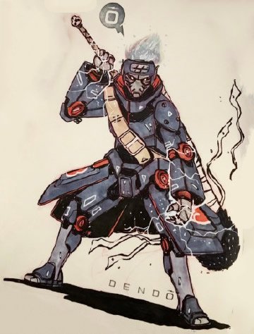 26款火影忍者的人物角色纹身手稿设计图片(18/26)