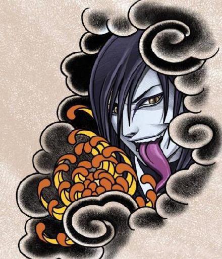 26款火影忍者的人物角色纹身手稿设计图片(12/26)