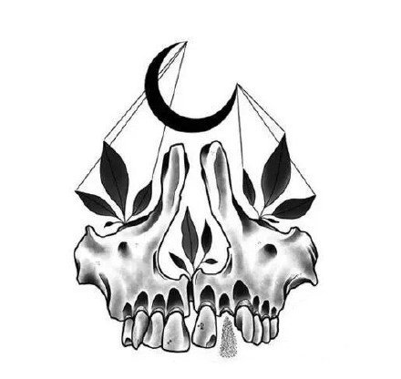 33款创意的插画黑图纹身手稿图片(11/33)