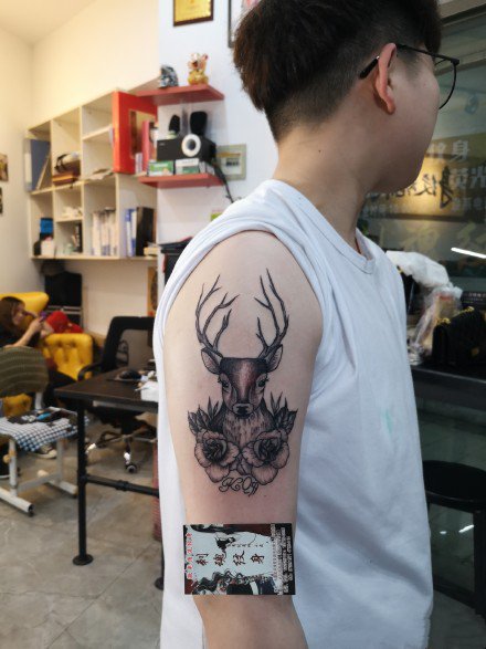 十堰纹身 湖北十堰刺魂纹身的近期纹身店内作品