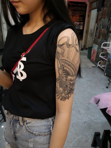 十堰纹身 湖北十堰刺魂纹身的近期纹身店内作品