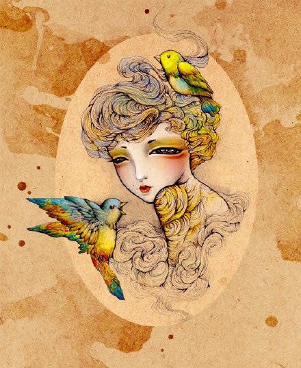 唯美小清新的创意女生小纹身手稿图片(7/9)