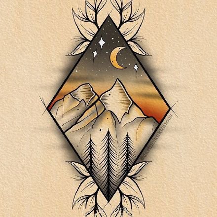 35组school的彩色小图纹身手稿素材图片(26/35)