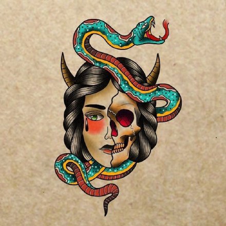 35组school的彩色小图纹身手稿素材图片(2/35)