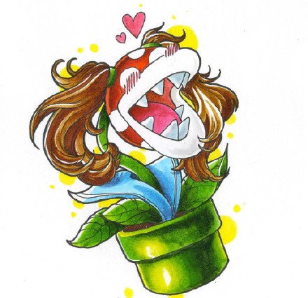 卡通主题的18款彩色小图纹身手稿图片(6/18)