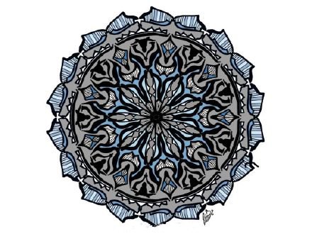 35款几何繁花主题的纹身手稿图片(28/35)