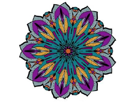 35款几何繁花主题的纹身手稿图片(29/35)