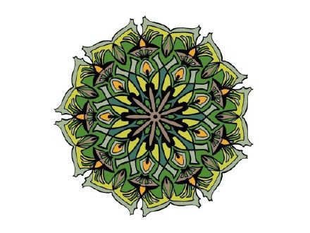 35款几何繁花主题的纹身手稿图片(25/35)