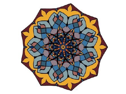 35款几何繁花主题的纹身手稿图片(24/35)